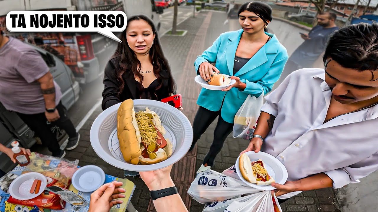 VOLTEI NO MEU ANTIGO EMPREGO… VENDEDOR DE HOT DOG!