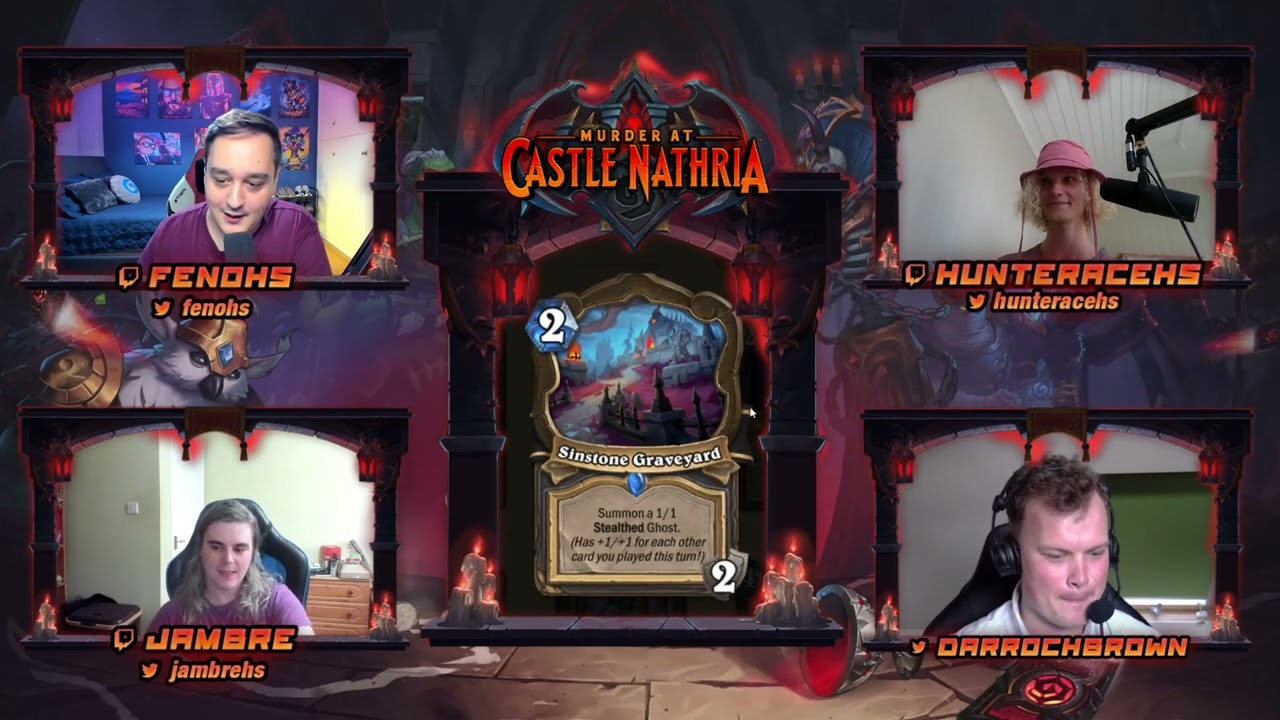 FenoHS card review with Hunterace, Jambre and Darroch!