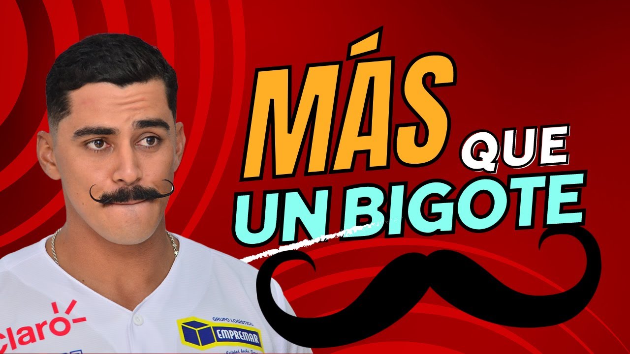 Juan Diego Montes se ha hecho notar en el béisbol nicaragüense por su calidad y su peculiar bigote