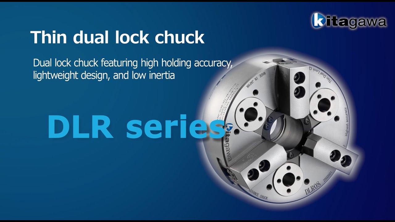 Thin dual lock chuck  DLR series