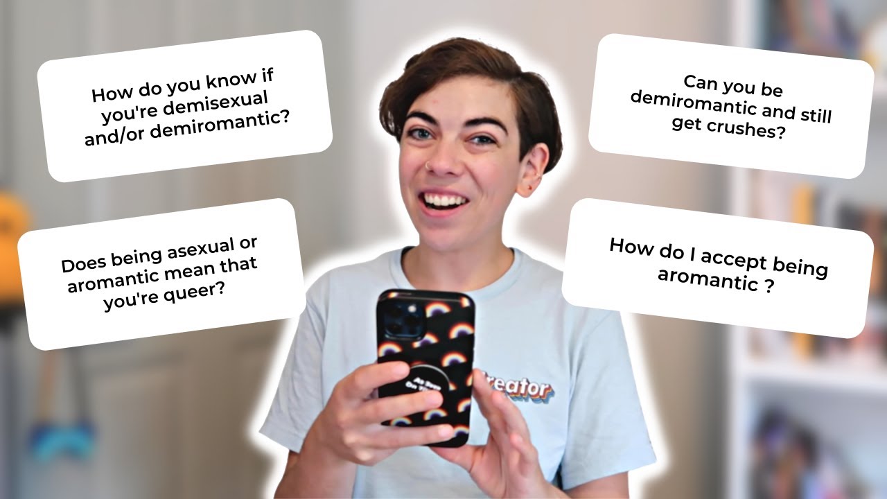 Asexual + Aromantic Q+A // How I realized I'm demisexual and demiromantic // Zoe Stoller