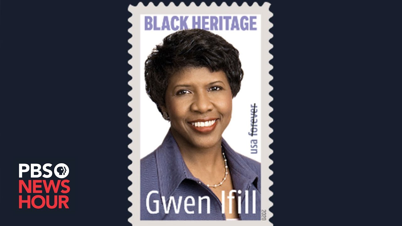 Gwen Ifill honored with Black Heritage Forever stamp