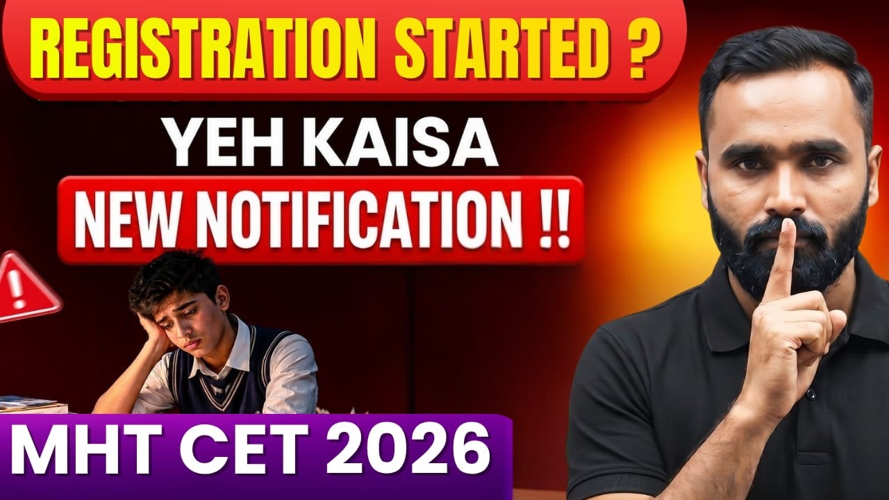 Registration Started ? Yeh Kaisa Notification ? |MHTCET 2026|Pradeep Giri Sir @pradeepgiriacademy