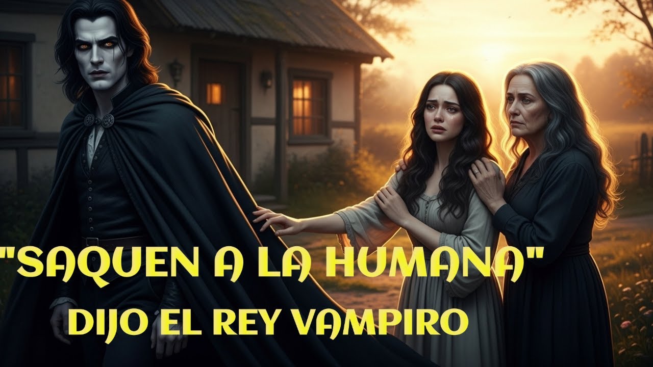HUYÓ DE LA MUERTE Y CAYÓ EN LOS BRAZOS DEL REY VAMPIRO — Y ÉL DIJO NO LA QUIERO EN MI TERRITORIO