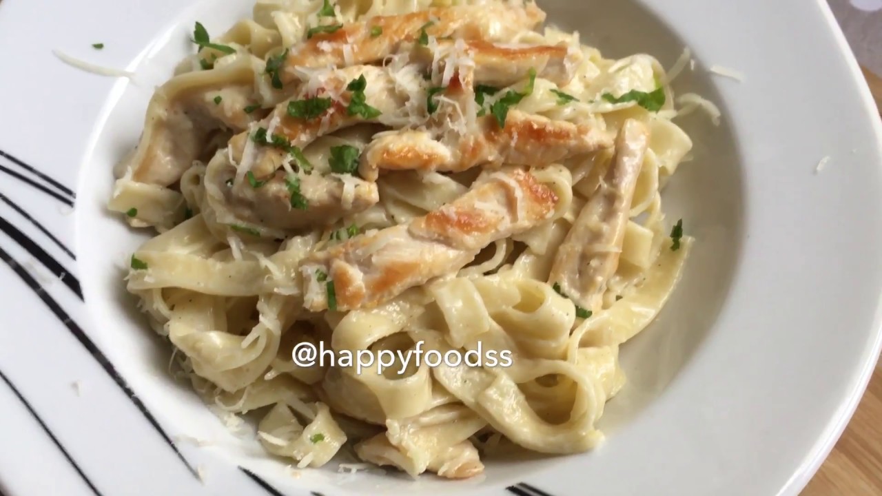 Ev yapımı makarna hamuru nasıl yapılır ve a&ccedil;ılır (fettucini alfredo)