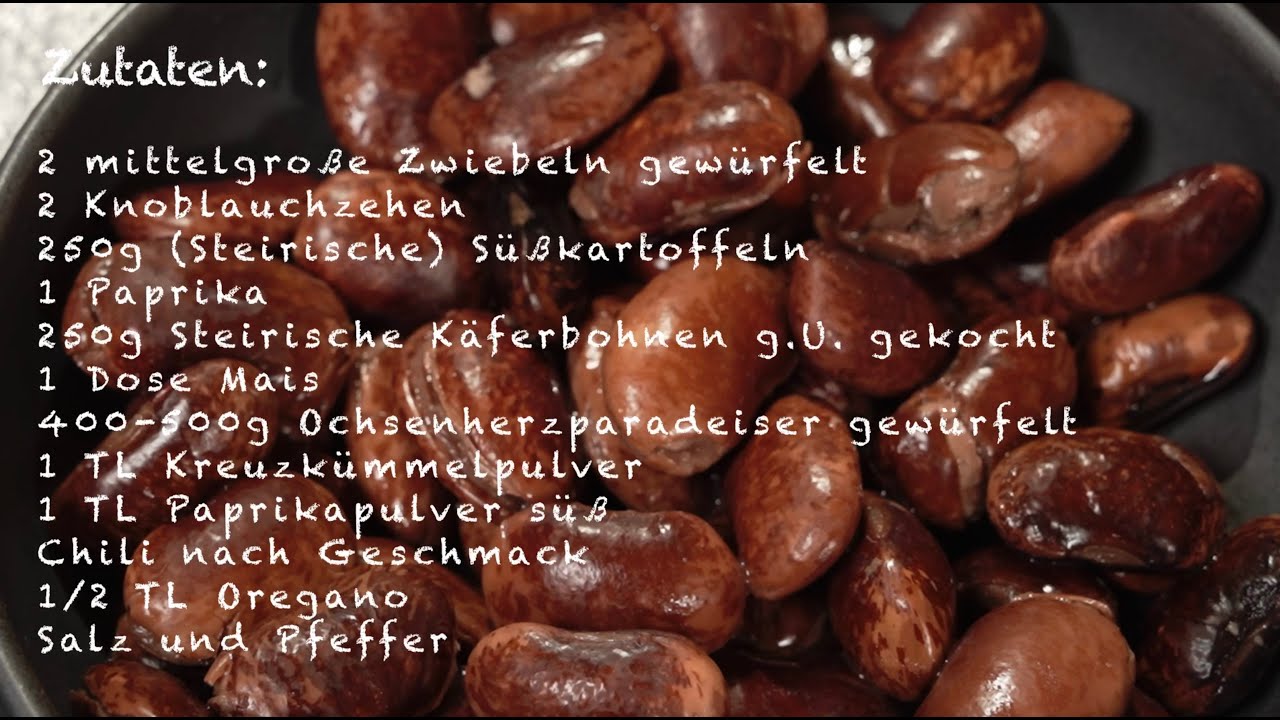 Steirisches Käferbohnen-Chili - herzhaftes Rezept von Köchin Daniela Eberl