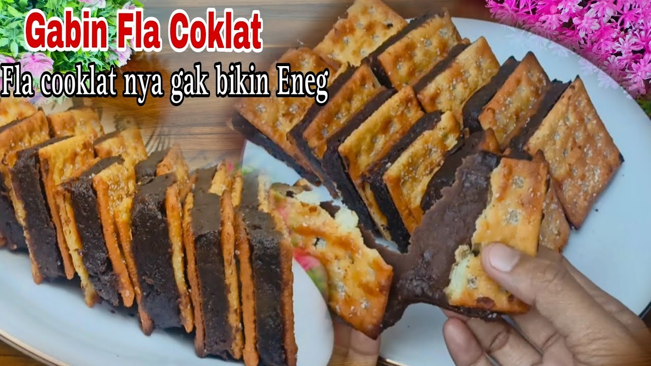 Fla Coklat Nya Bikin Ketagihan‼️Resep Gabin Fla Coklat Super Enak Dan Ekonomis
