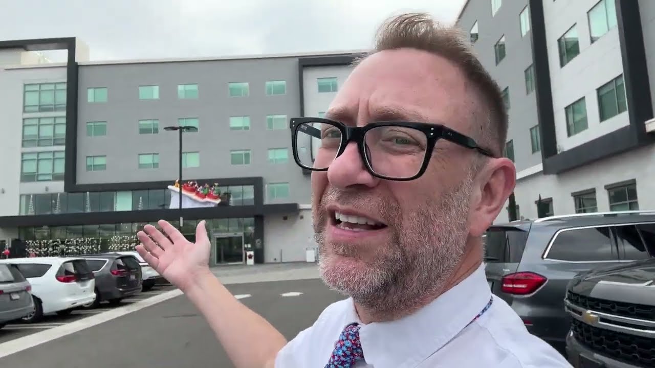 Elements Hotel FULL TOUR And REVIEW it's minutes from Disneyland