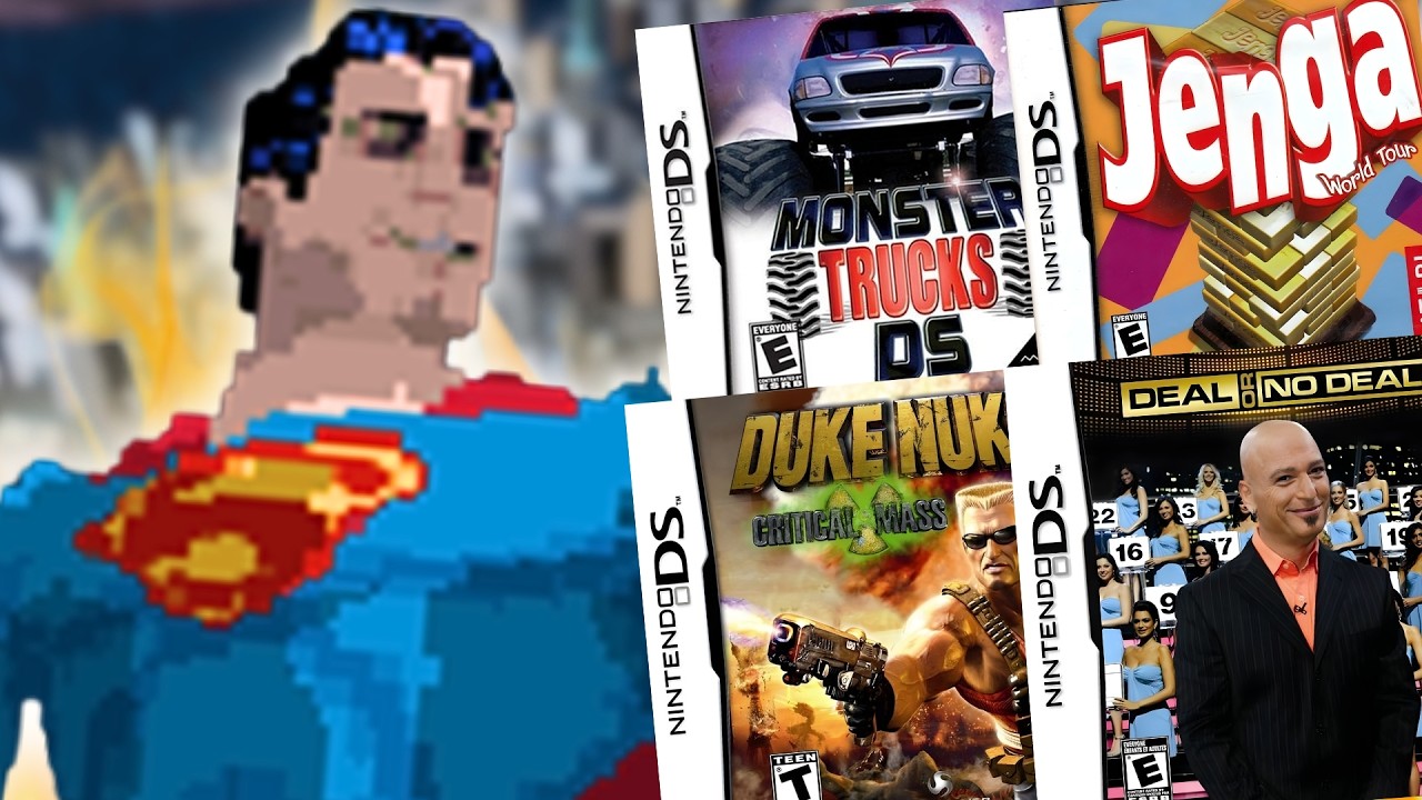 Я играл в 10 игр DS с самыми низкими оценками