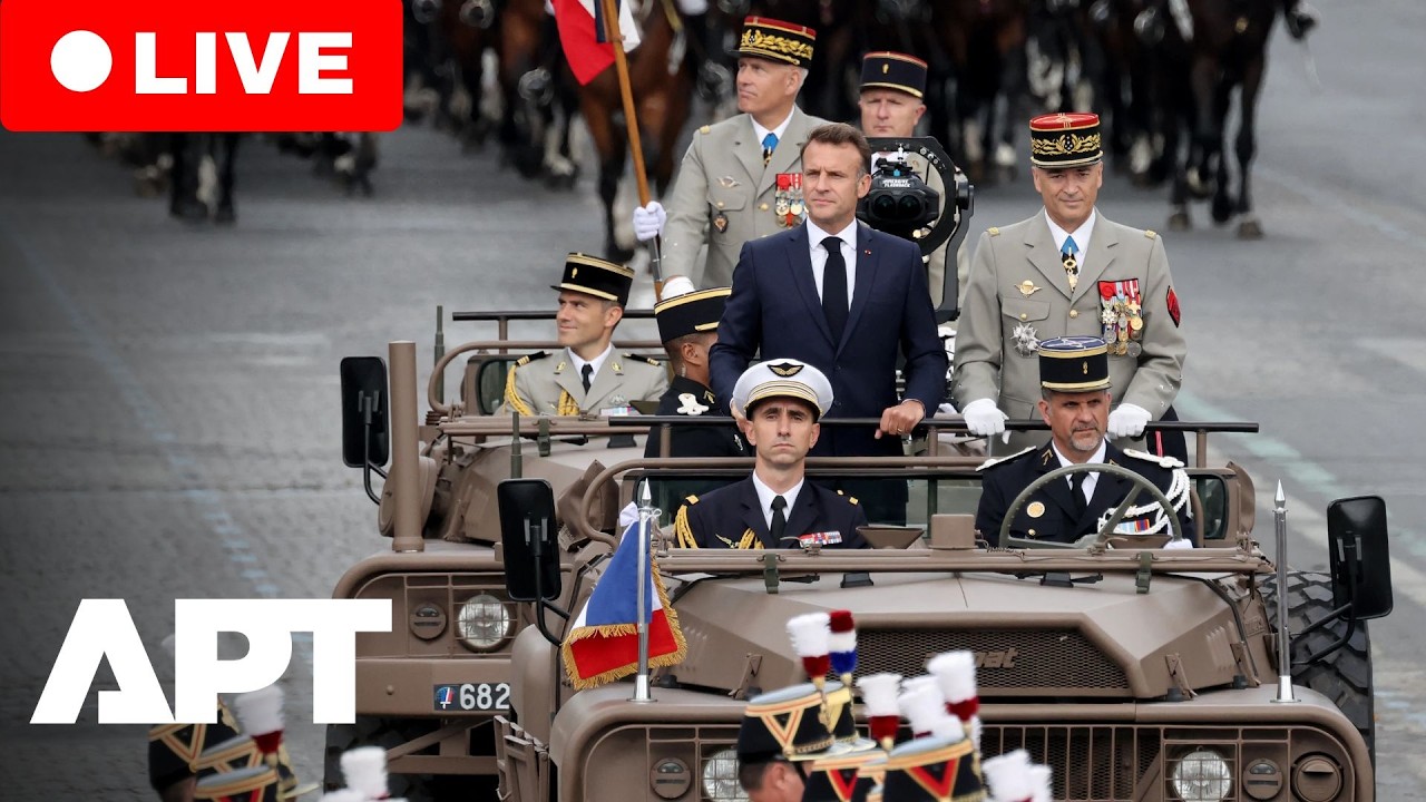 LIVE | France Marks Bastille Day with Grand Military Parade in Paris | APT