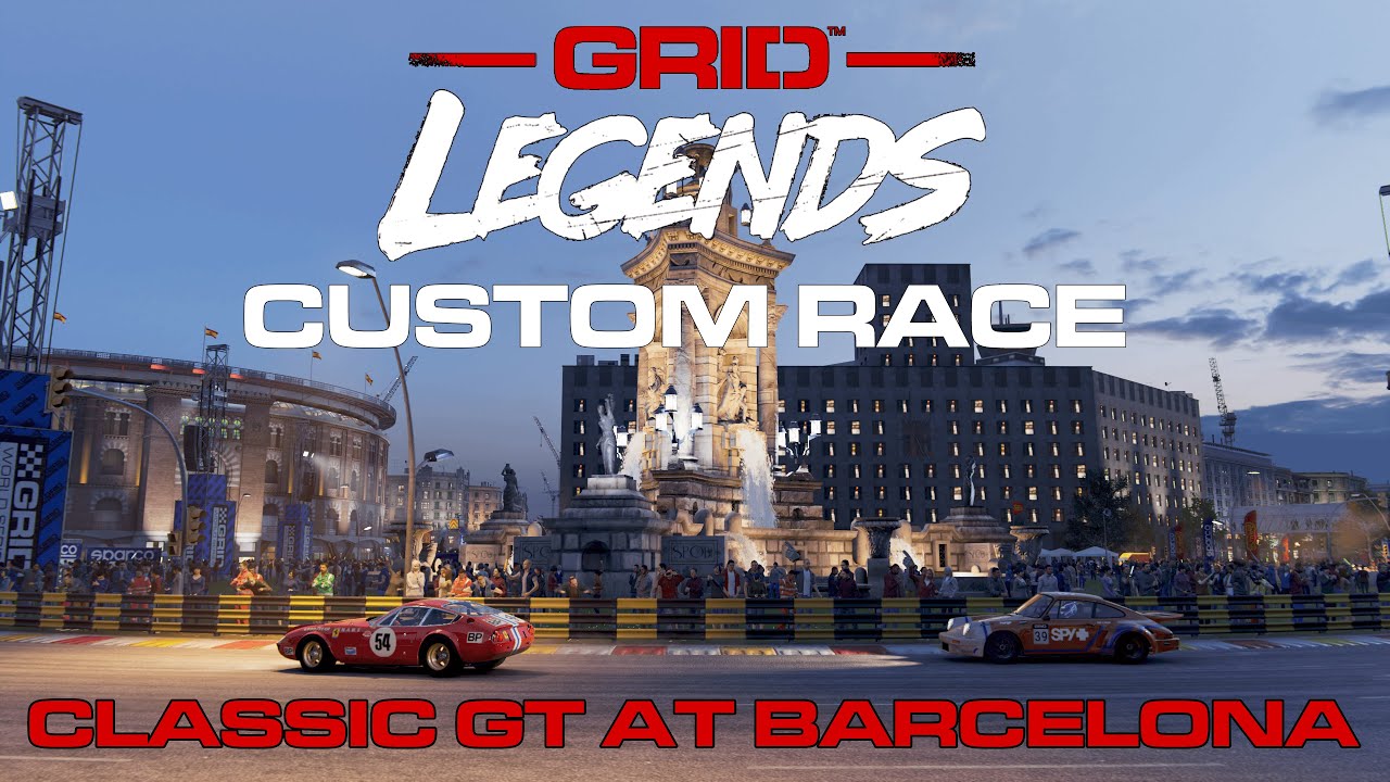 GRID Legends Custom Race: Classic GT At Barcelona
