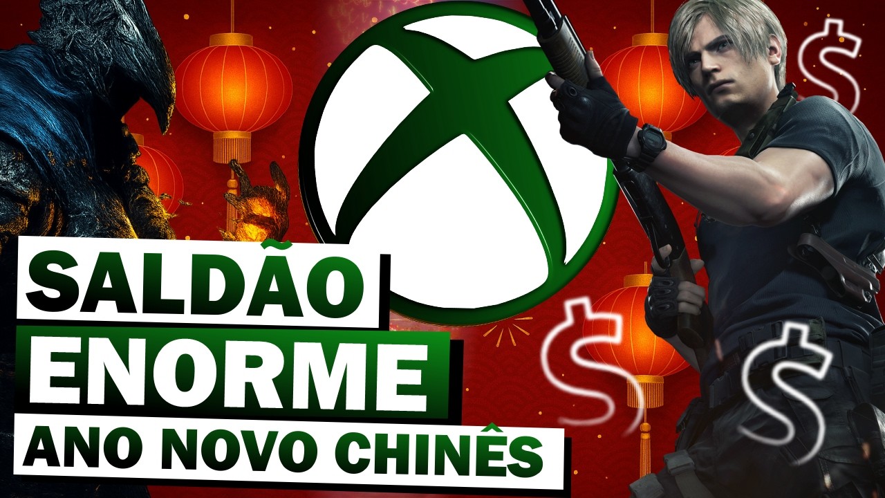 CORRE! MEGA SALDÃO no XBOX com OFERTAS IRRESISTÍVEIS! Impossível não GASTAR!