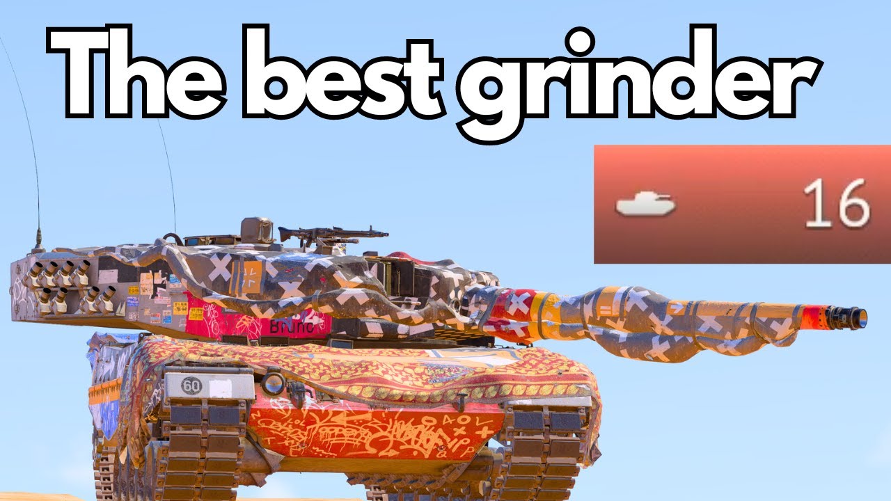 Best German Grinder - Leopard 2 (PzBtl 123) In War Thunder