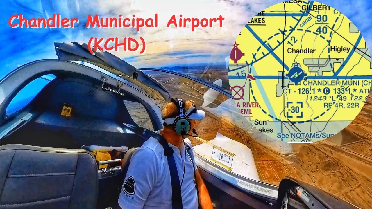 Falcon Field (KFFZ) To Chandler Municipal (KCHD), ATC, Delta Airspace