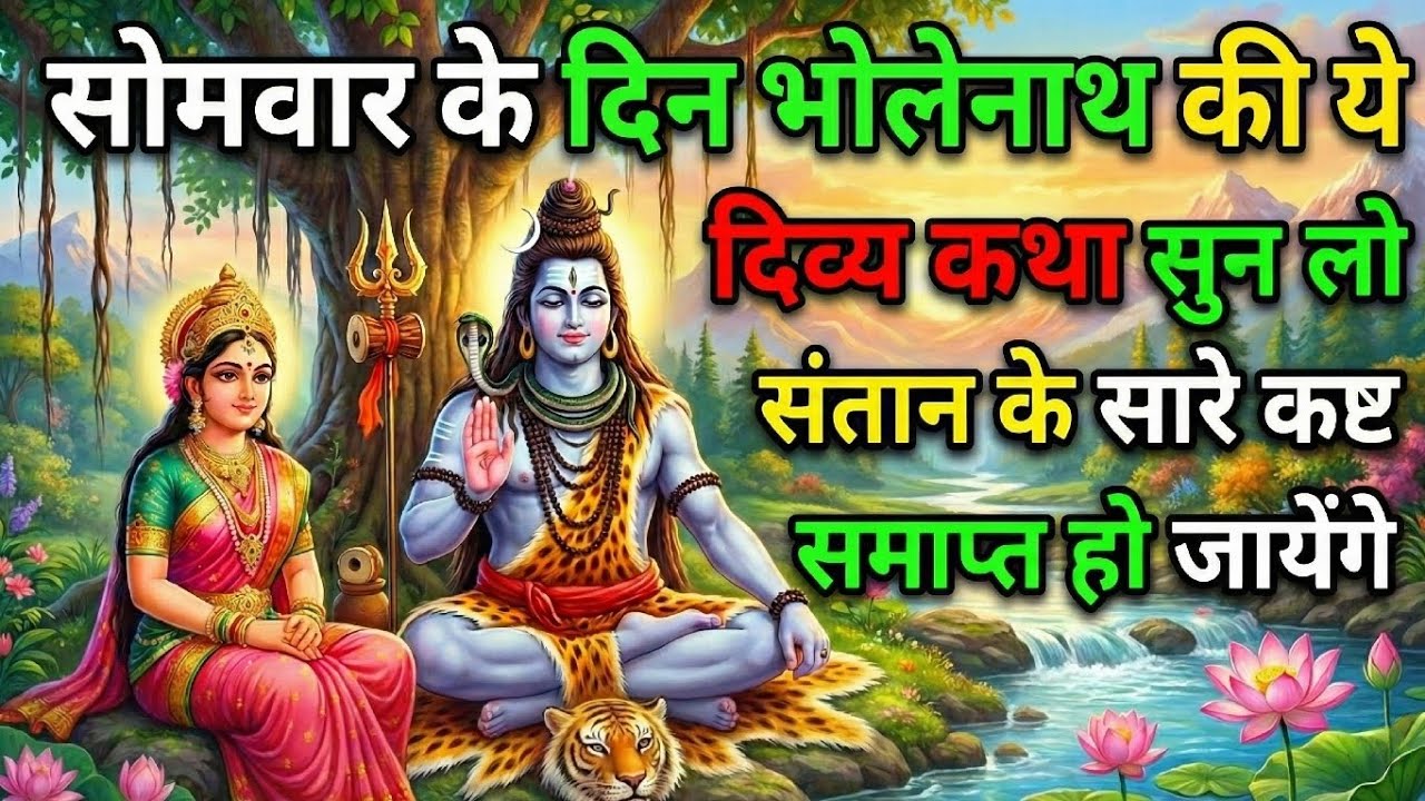 संतान के सारे कष्ट दूर करेगी यह शिव कथा | सोमवार स्पेशल