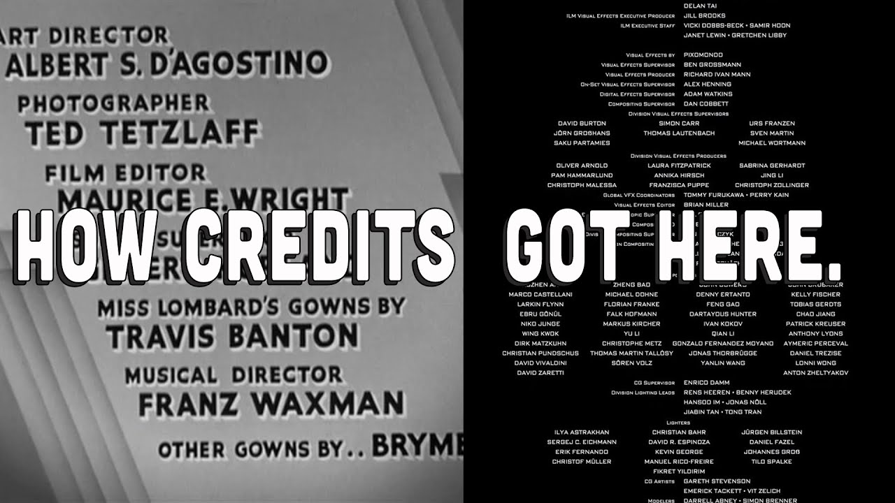 Film Credits, Explained