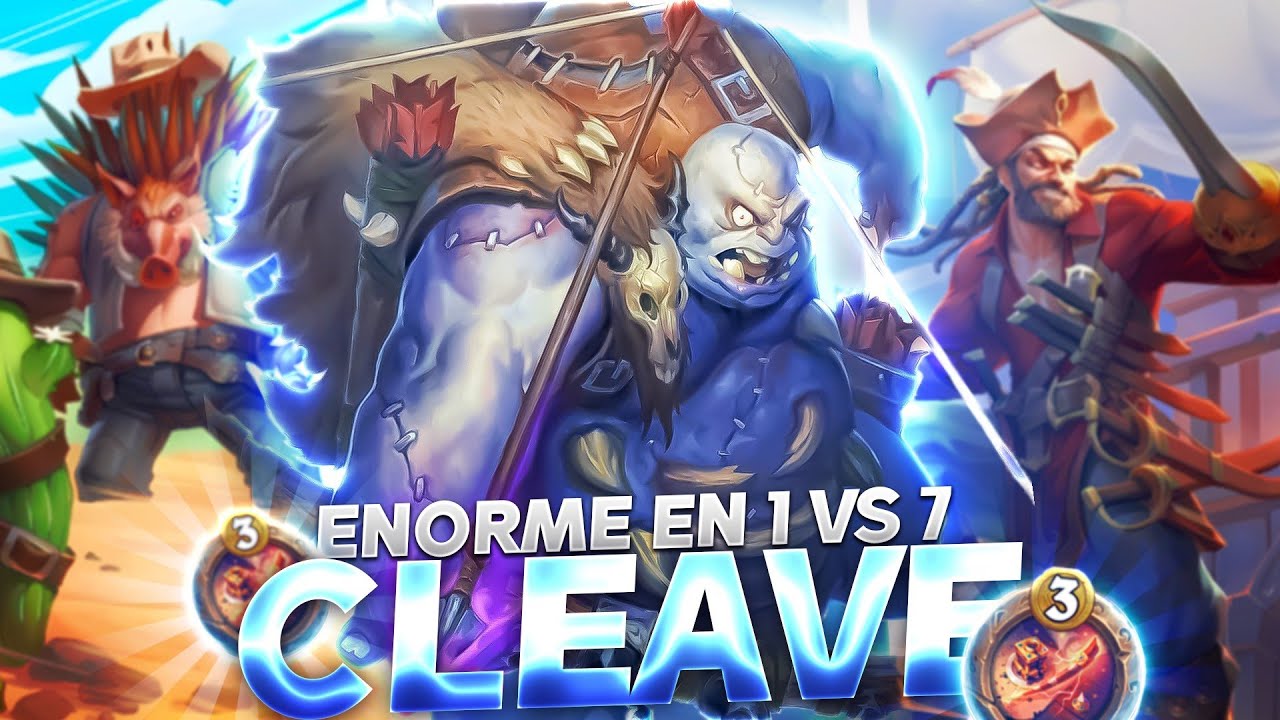ENORME CLEAVE EN 1 VS 7 AVEC HURAN | Maverick Hearthstone Battlegrounds