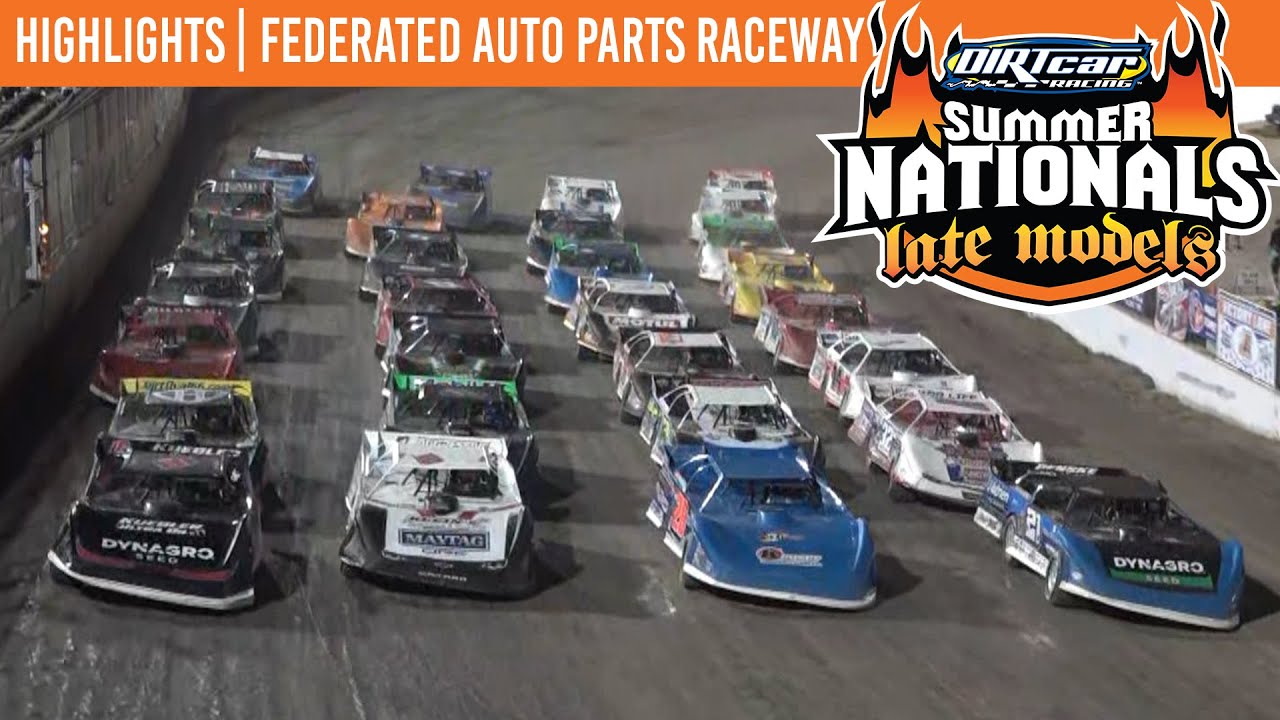 DIRTcar Summer Nationals Late Models Federated Auto Parts Raceway at I-55 June 24, 2022 | HIGHLIGHTS