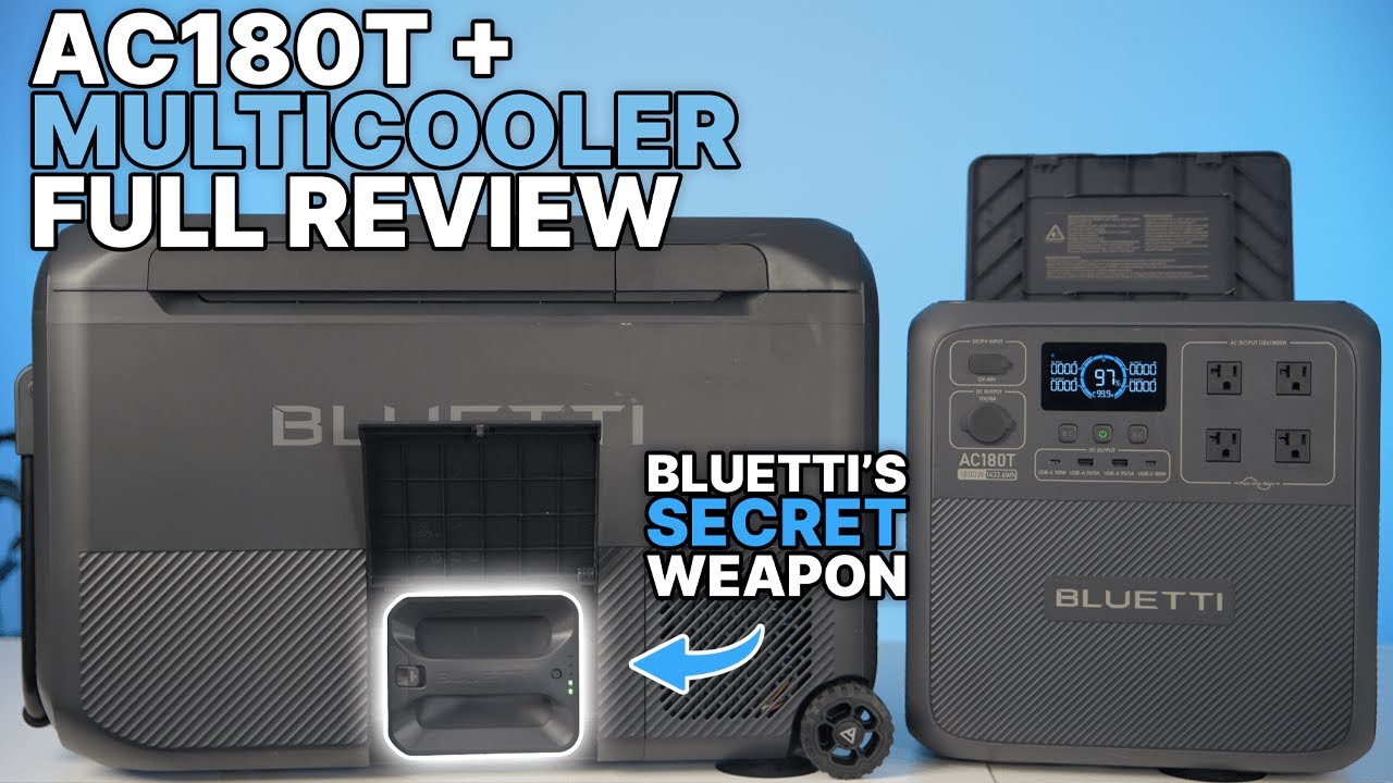 Обзор нового Bluetti SwapSolar AC180T и MultiCooler
