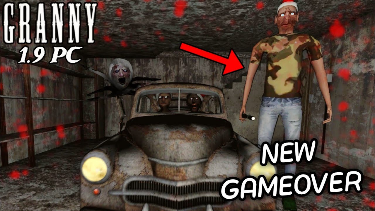 New Gameover Scenes with Bob and Buck in Granny Update PC