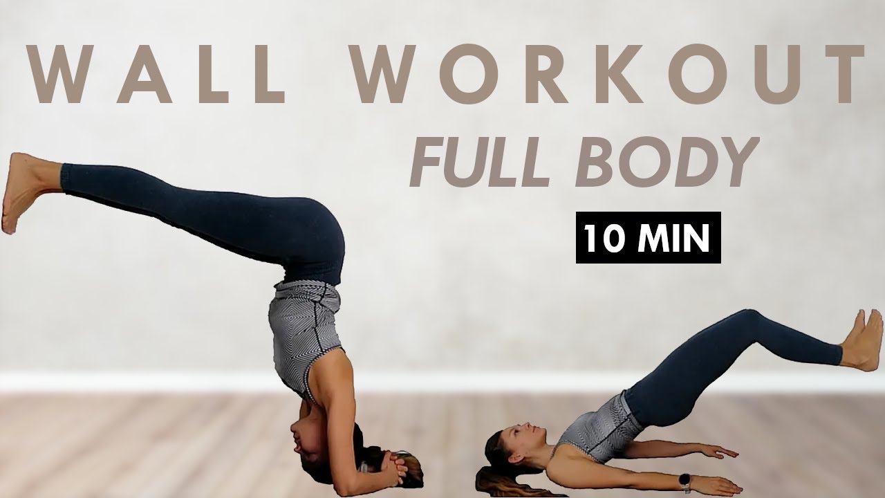 10 Min WAND WORKOUT | full body | Kraft aufbauen von zu Hause!!