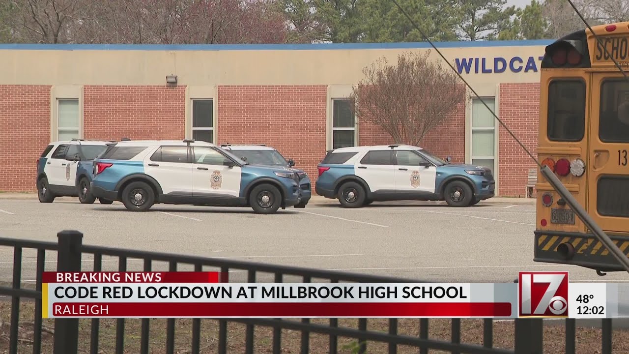Code Red lockdown at Millbrook High School