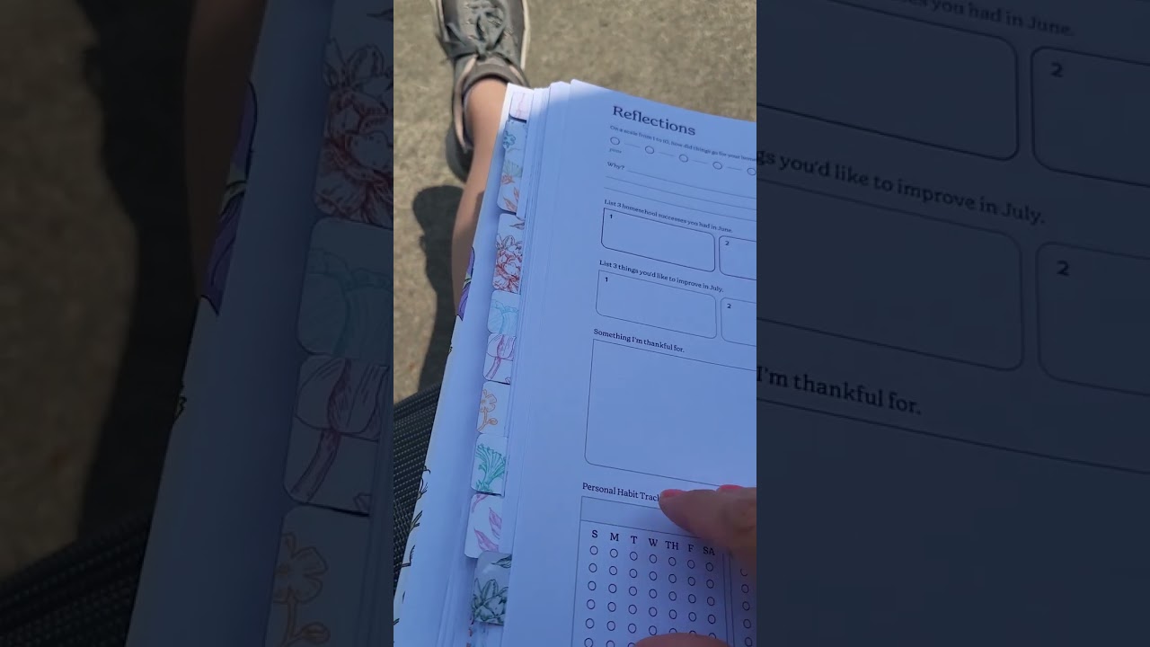 My new homeschool planner