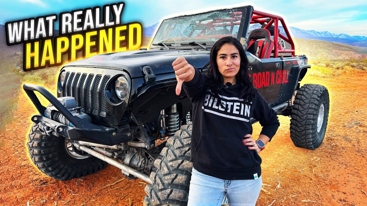 Destroying my Jeep in my first ROLLOVER!