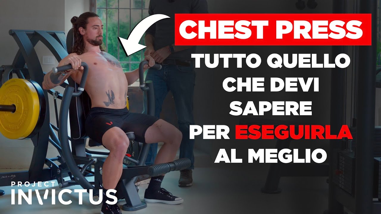 Chest press: come farla correttamente