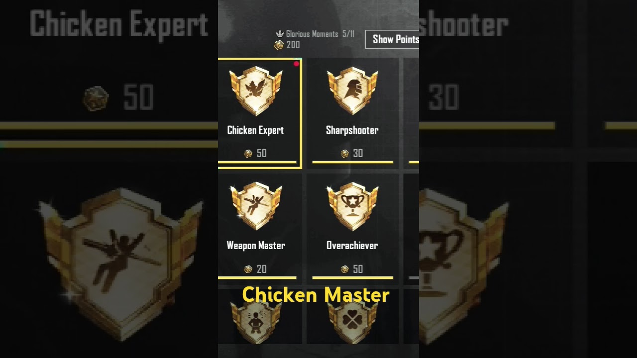 Chicken master title BGMI #pubgmobile #bgmishorts #bgmi #gamingvideos #gaming @EmpireG