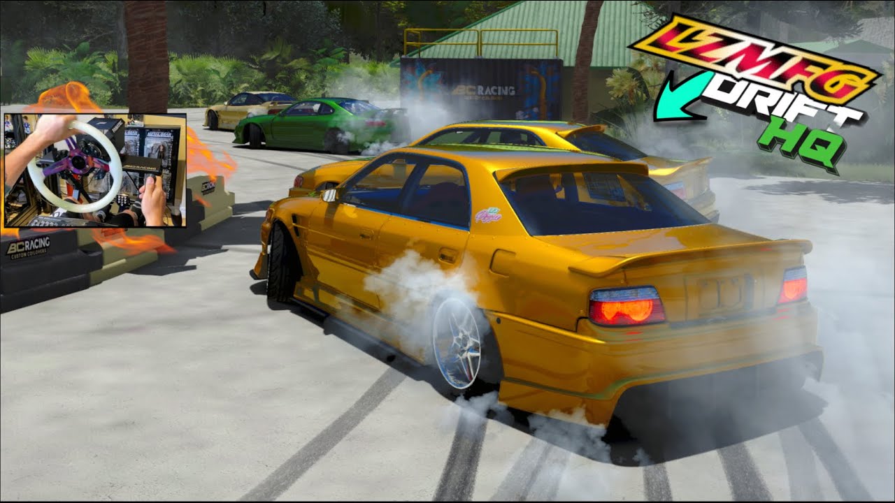 Entering FULL Lobby DriftHQ x Adam LZ Compound In NEW Car PACK w/1JZ Chaser...