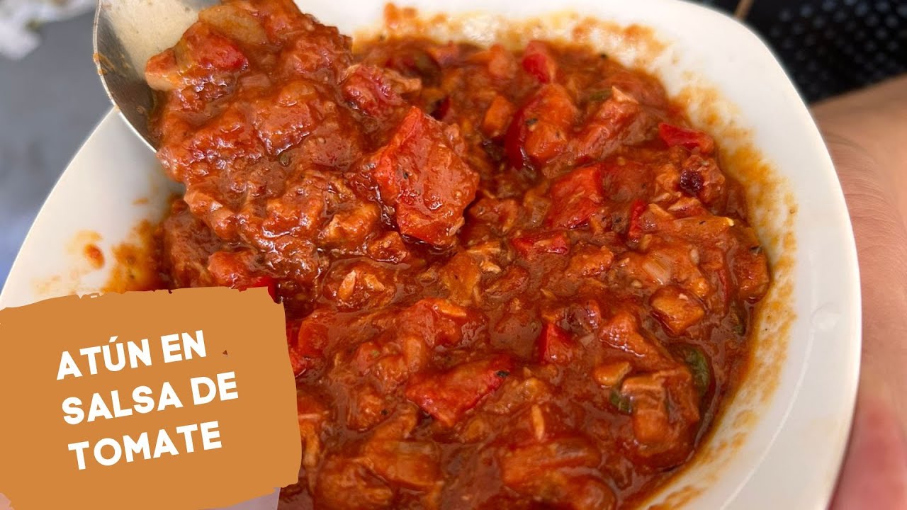 C&oacute;mo hacer un rico At&uacute;n en salsa de Tomate.