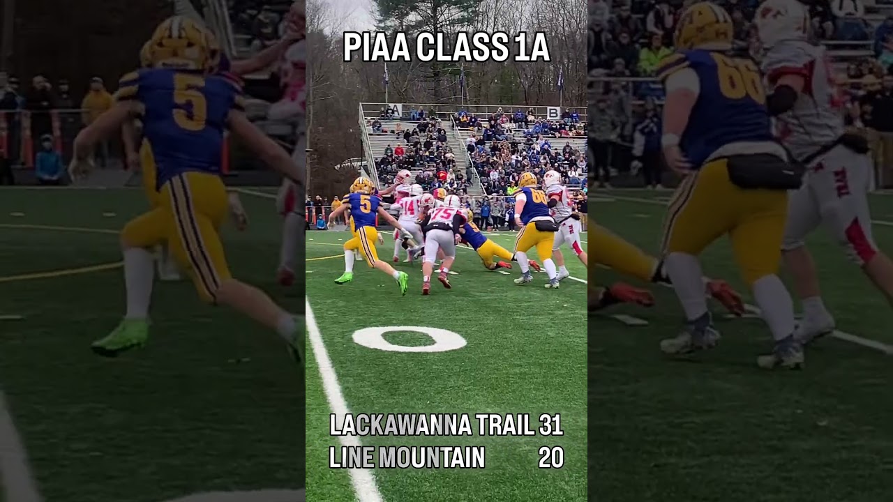 PIAA FOOTBALL: Lackawanna Trail 31, Line Mountain 20 - Highlights