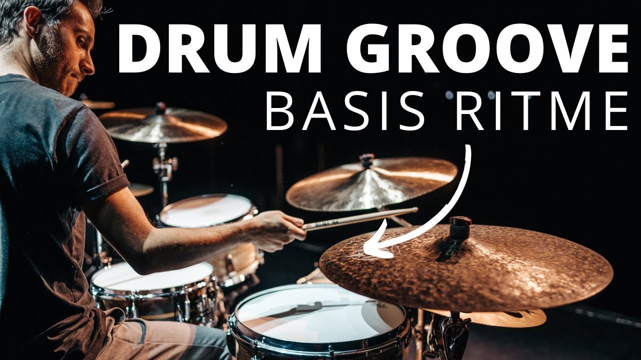 Leer het BASIS RITME Drummen (GROOVE) | DRUMLES