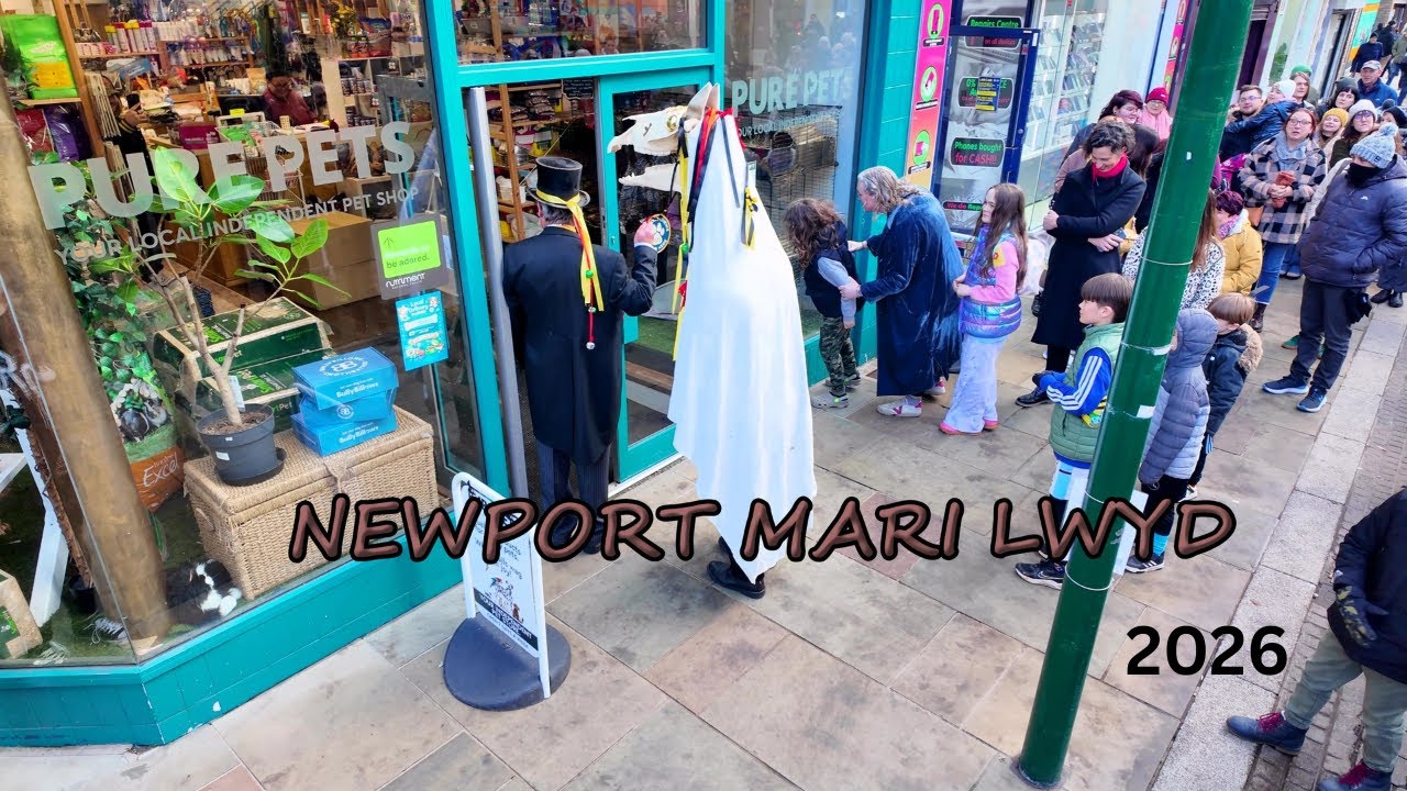 NEWPORT , GWENT, MARI LWYD, 2026, PART 1