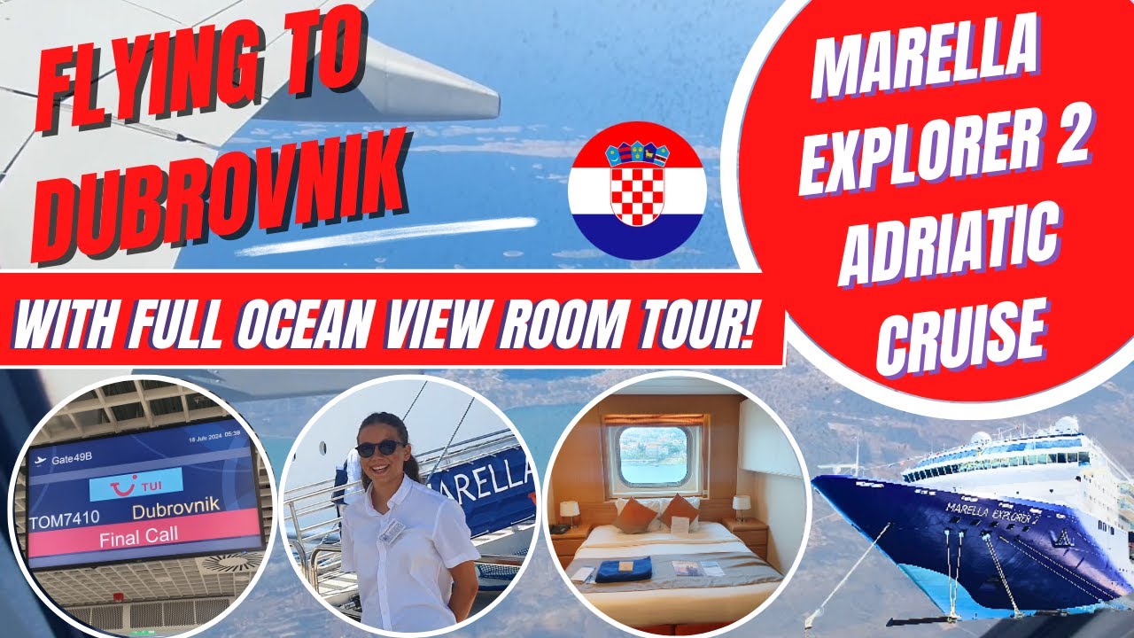 Лечу в Дубровник, Хорватия, чтобы познакомиться с Marella Explorer 2!!!
