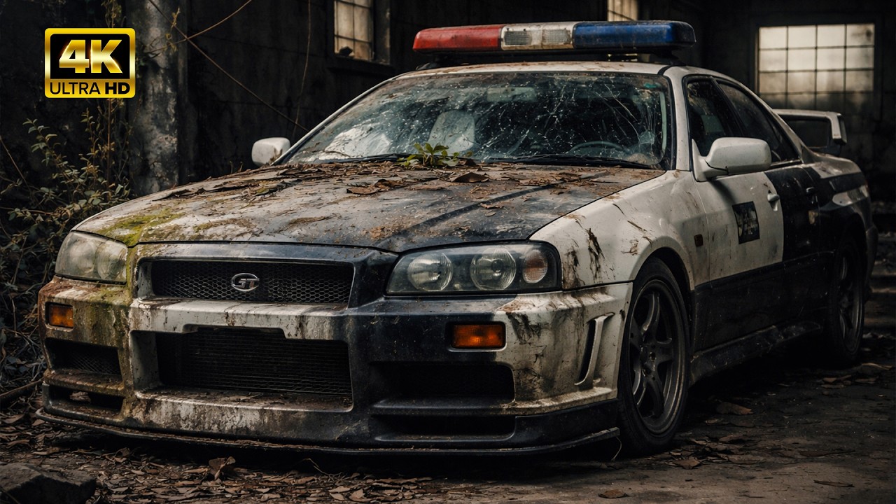 You Won’t Believe This 1998 Skyline GT-R R34 Japanese Restoration Police Spec 😲❤️