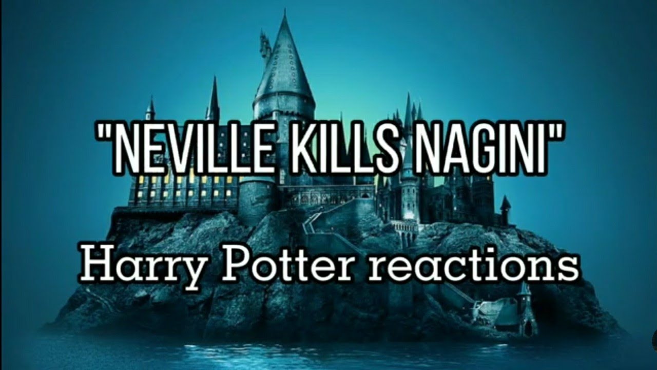 Neville kills Nagini  |  Harry Potter Reactions