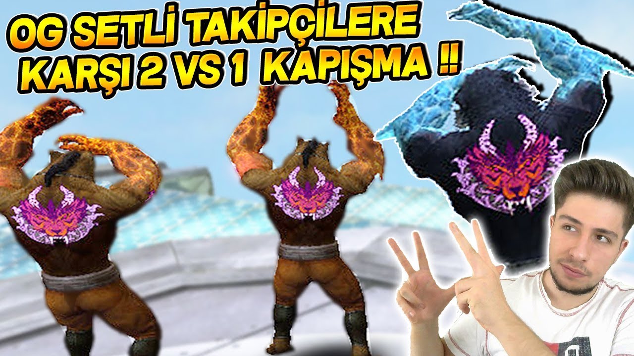 OG DÖVMESİ SETLERİNİ KAPIŞTIRDIK !! TAKİPÇİLERİME KARŞI 2 VS 1 OYNADIM WOLFTEAM OG VS OG