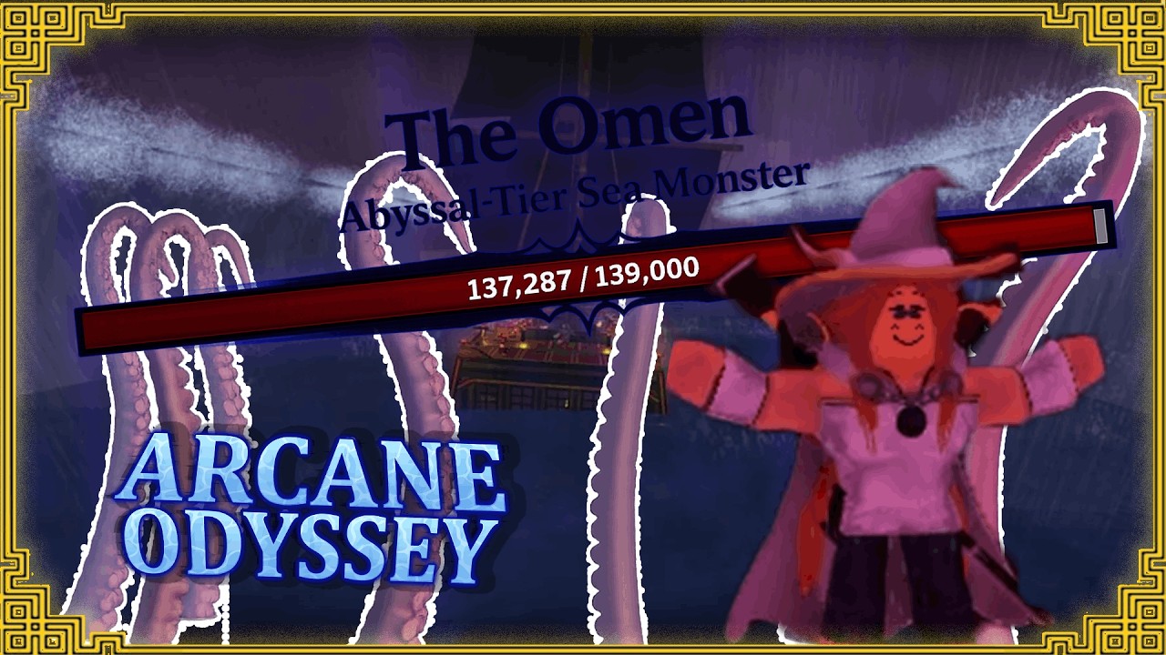 THE OMEN SPAWNED 4 TIMES In Arcane Odyssey..
