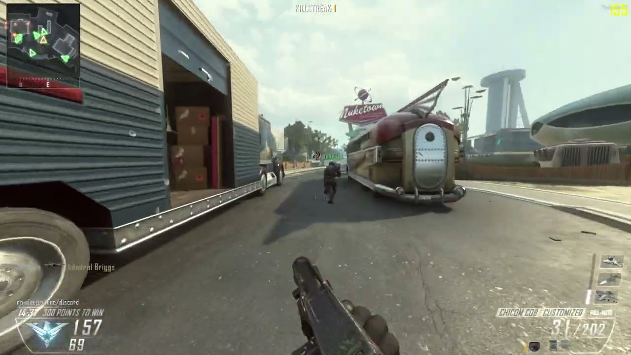 COD:BO2 Plutonium ヘルストームの落下地点は気合で動かしています。