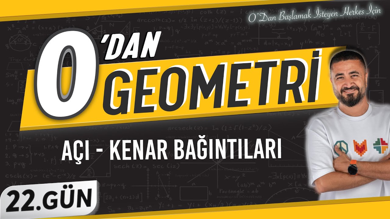 Üçgende Açı Kenar Bağıntıları | 0 DAN Geometri Kampı 22.Gün | Rehber Matematik