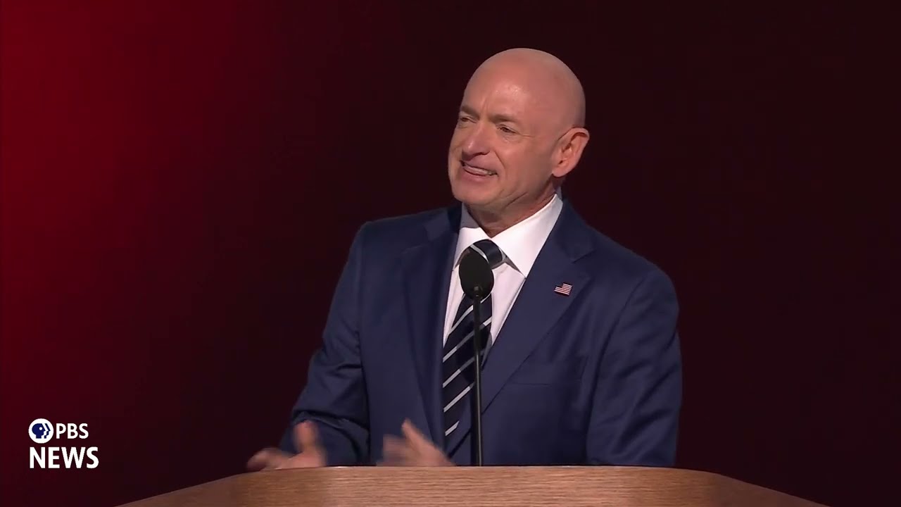 WATCH: Sen. Mark Kelly speaks at 2024 Democratic National Convention | 2024 DNC Night 4