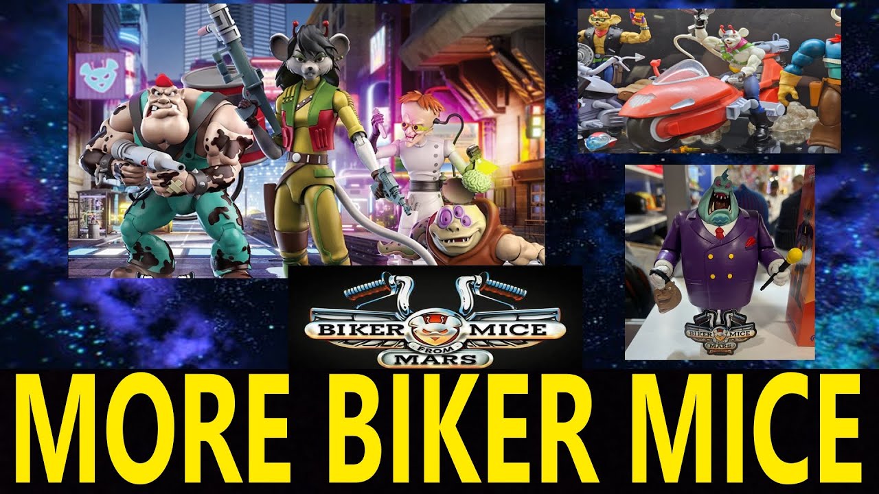NACELLE BIKER MICE WAVE 3-ISH OF FIGURES REVEALED! KARBUNKLE, FRED, GREASE PIT AND CARBINE