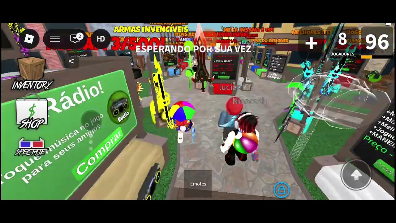 Minha primeira vez jogando MM2 e gravando! espero que gostem e uma coisa não reparei nos barulhos ok