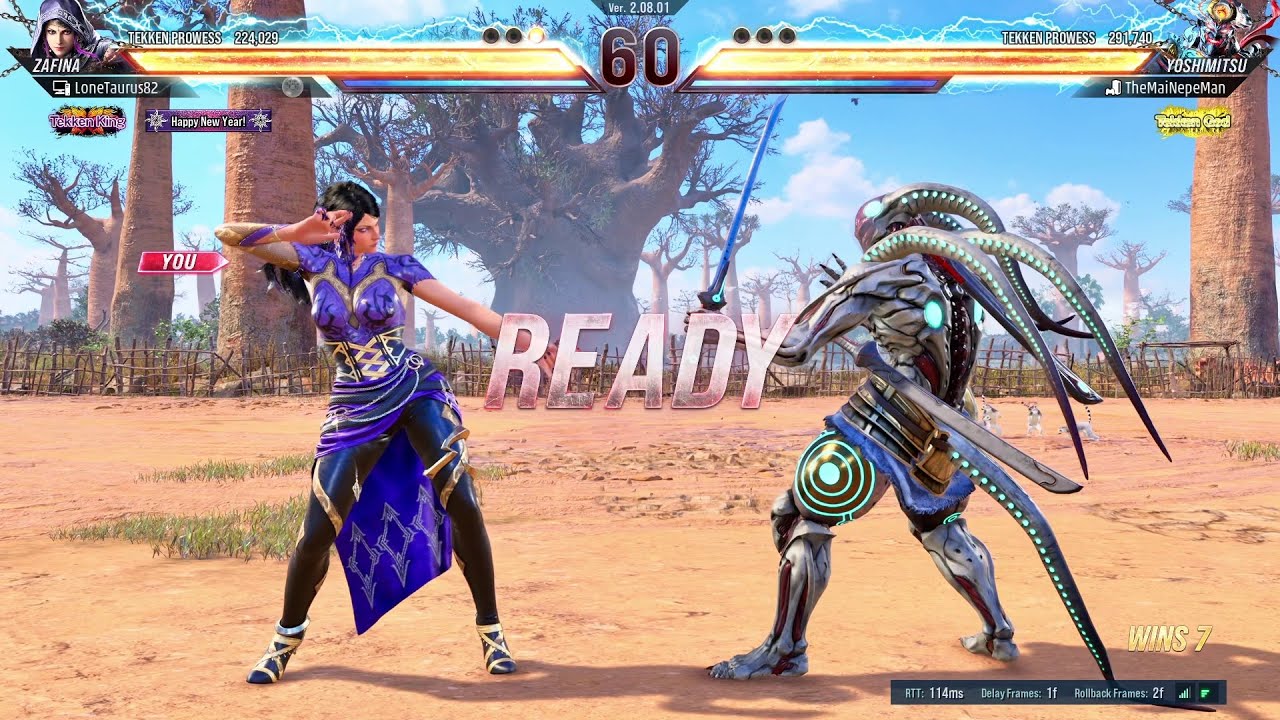 Tekken 8 - Zafina Matches -  New Years 2026