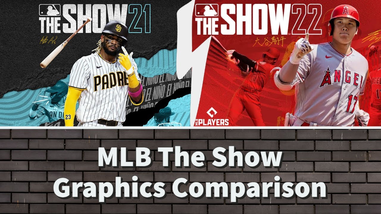 MLB The Show Graphics Comparison - 21 vs 22
