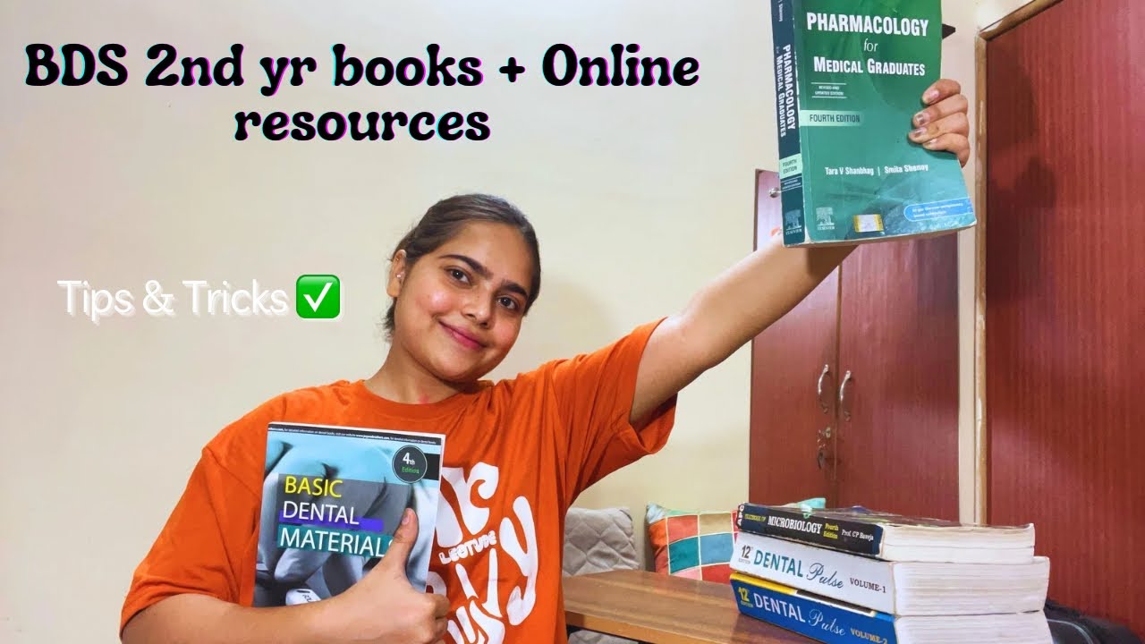 How to study for BDS 2nd year | Books + Online resources #bds