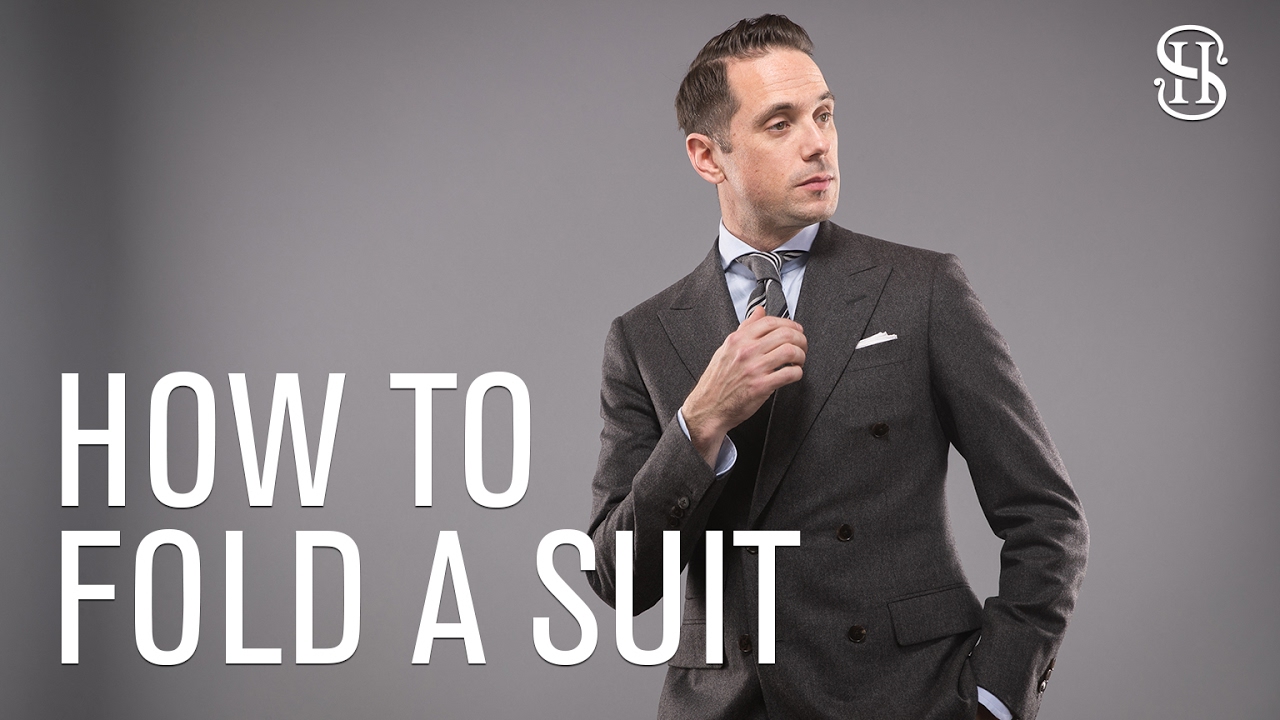 How To Fold and Pack a Suit - He Spoke Style