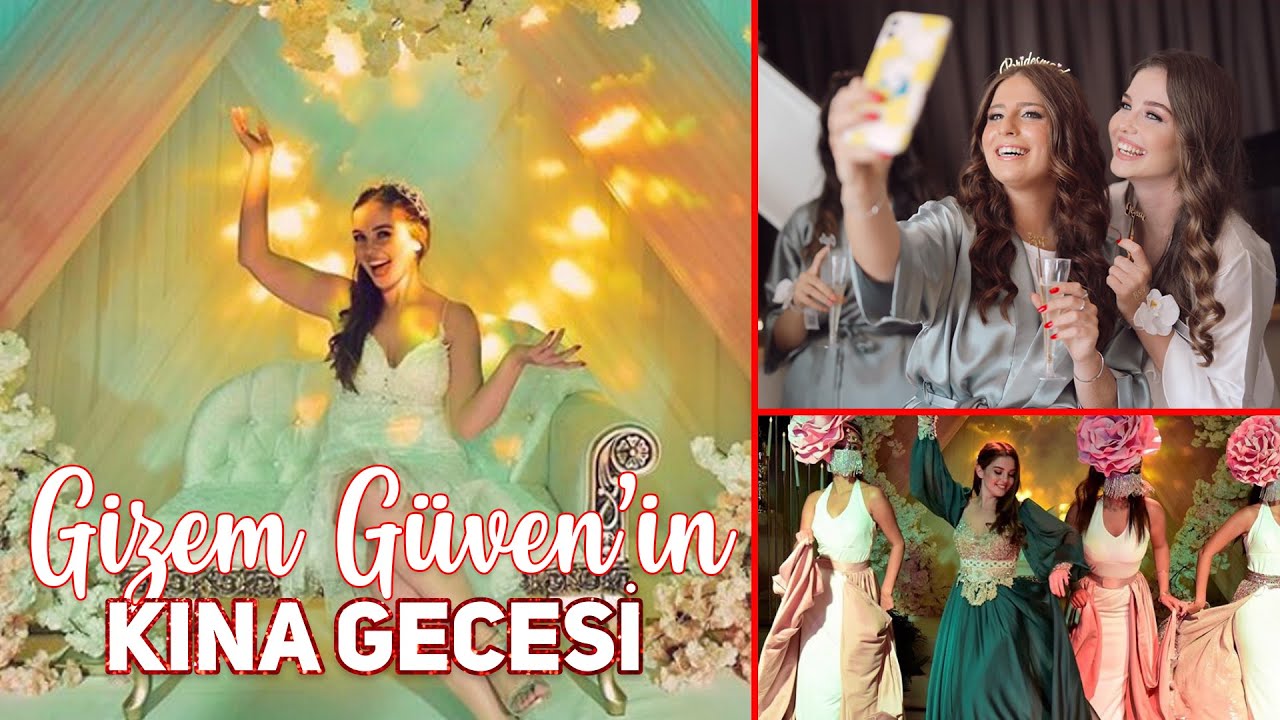 GİZEM GÜVEN’İN KINA GECESİNE GİDİYORUZ | İLK DEFA NEDİME OLDUM!